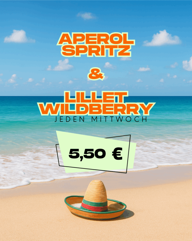 Aperol Spritz Mittwoch Promo